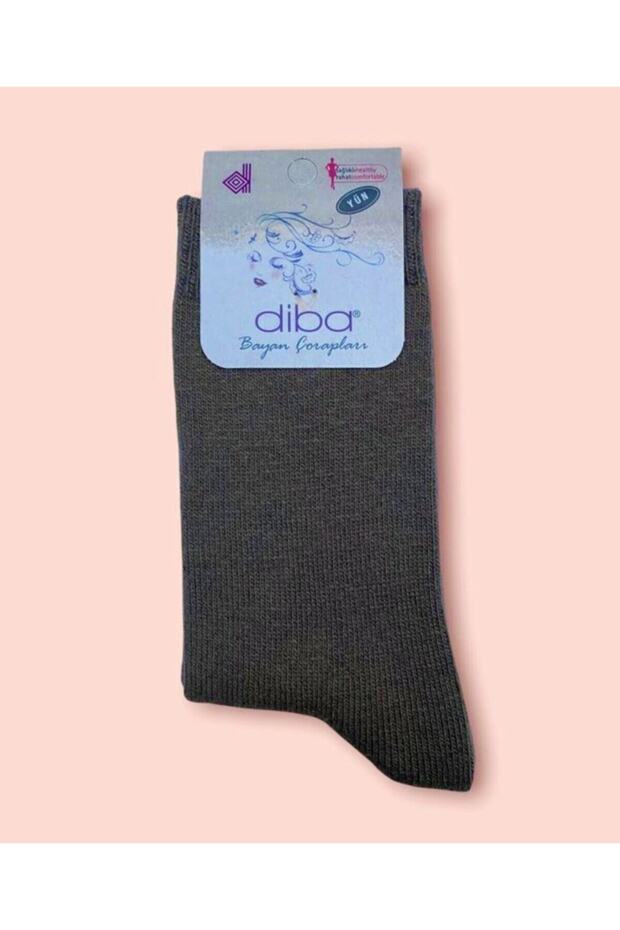 Brown Wool Winter Sock Socks - 1