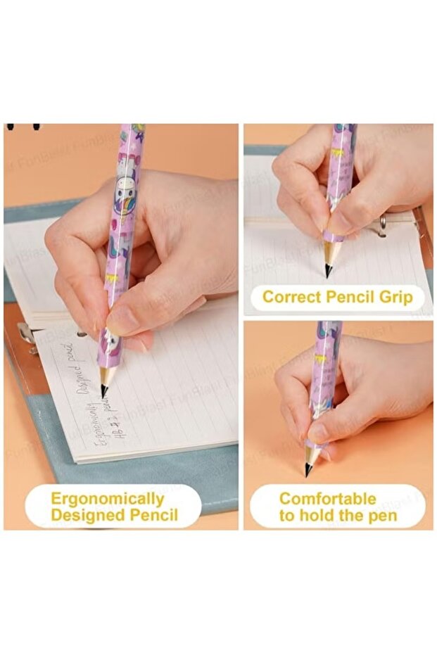 مجموعة قرطاسية يونيكورن وعناصر - 3