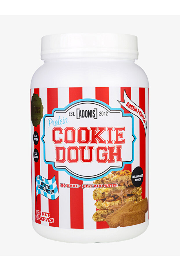 ادونيس - بروتين كوكي دو الكراميل (1 كجم) - Protein Cookie Dough Caramelised