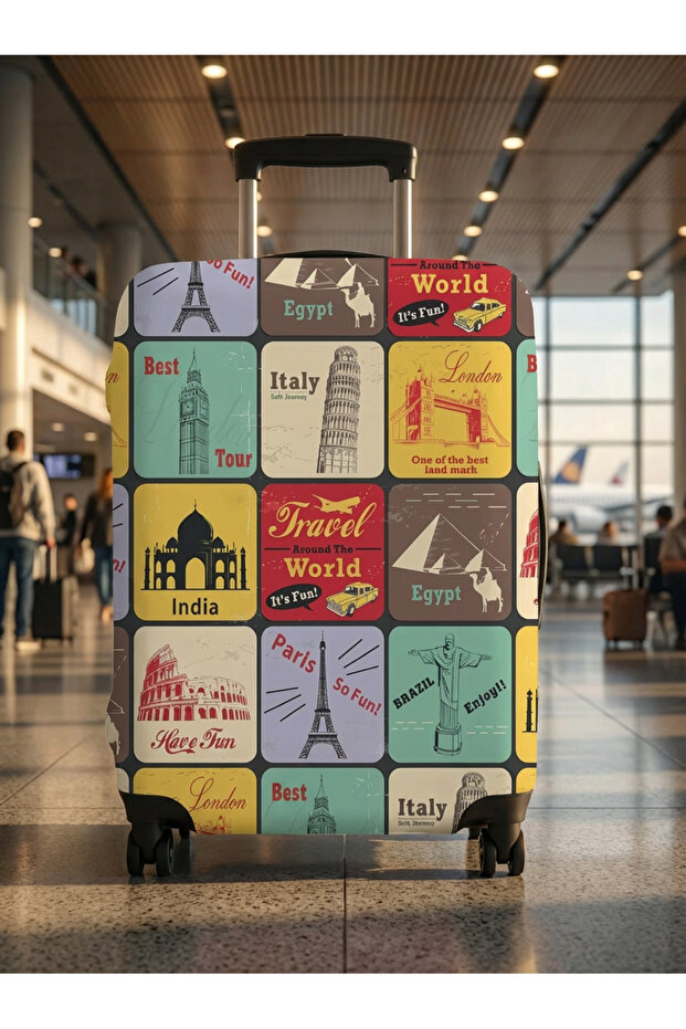 غطاء حماية لحقيبة السفر - 2