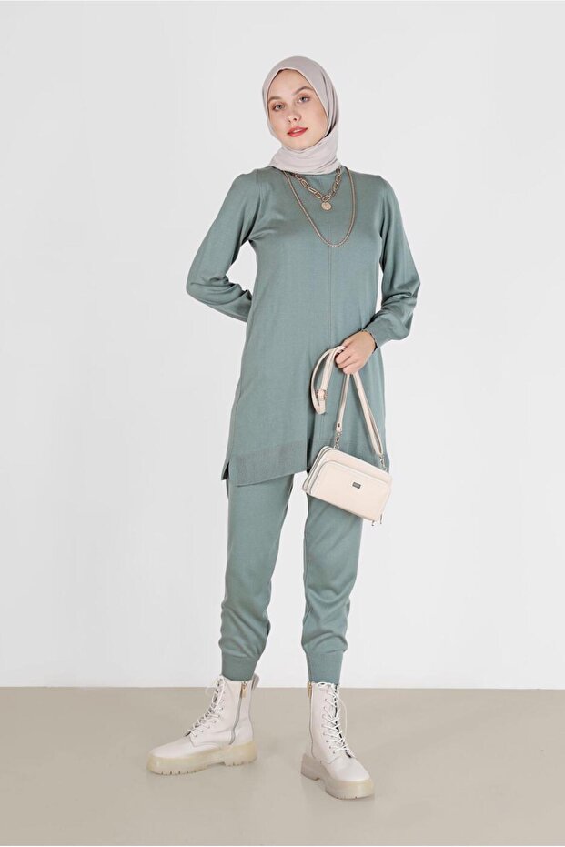 بنطلون تريكو أساسي غير مؤقتفريق 42079 - 1