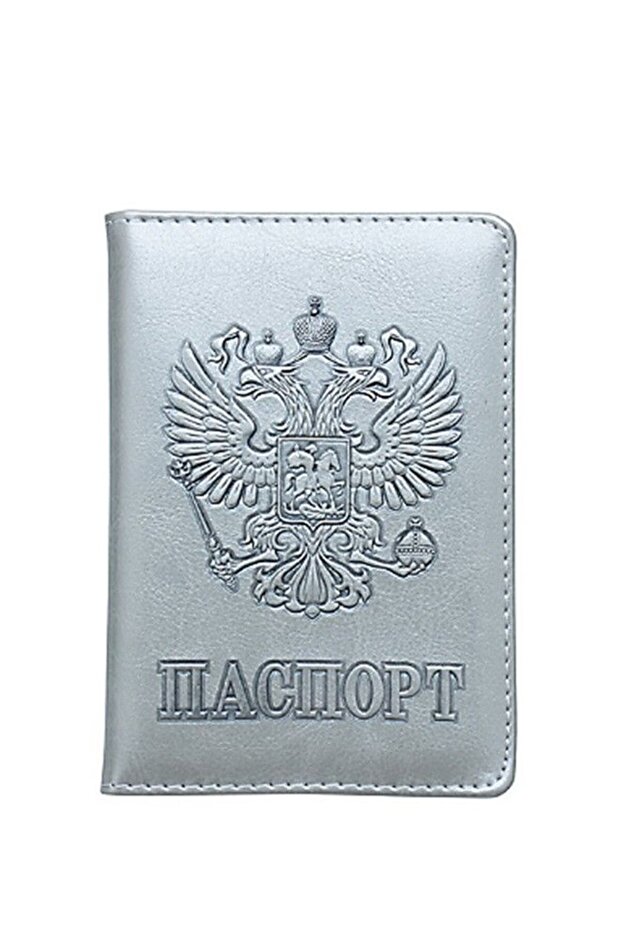 Travel Passport ID Card Wallet Holder Cover RFID Blocking Leather Purse Case Russia