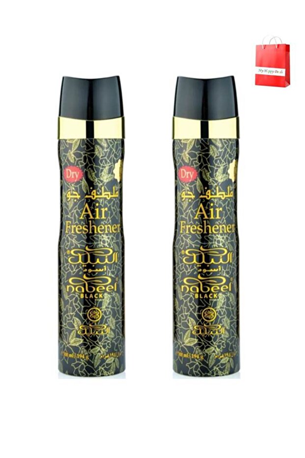 Black Air Freshener 300 ML - 2 Pieces