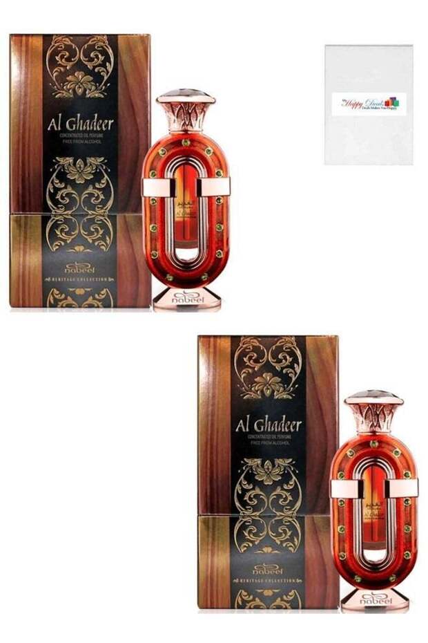 2Pcs Al Ghadeer 20 ML Oil Perfume