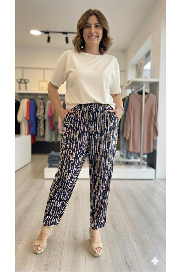 بنطلون مقاس كبير - 2