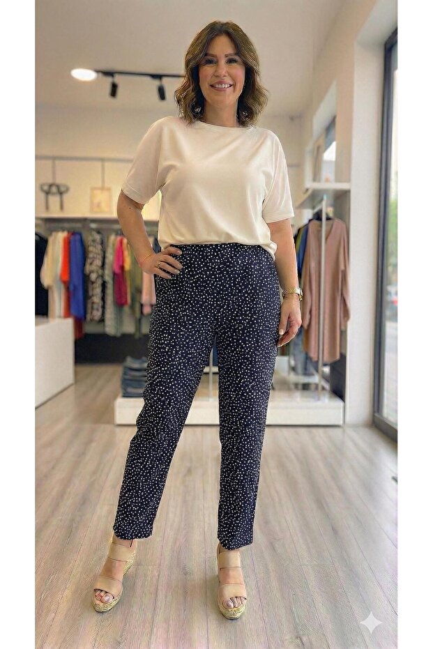 بنطلون مقاس كبير - 1