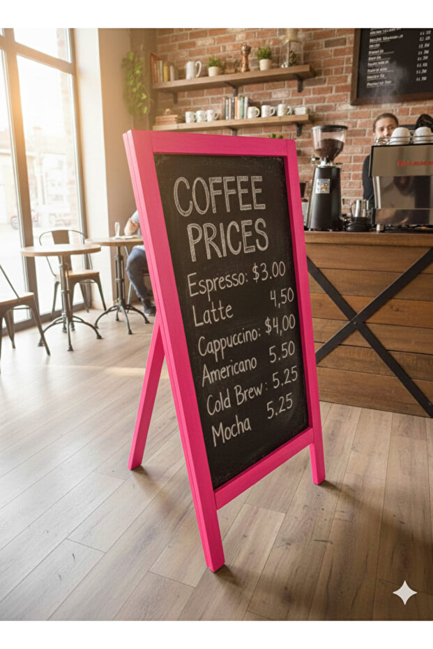 TEK AYAKLI MENÜ PANOSU - 2