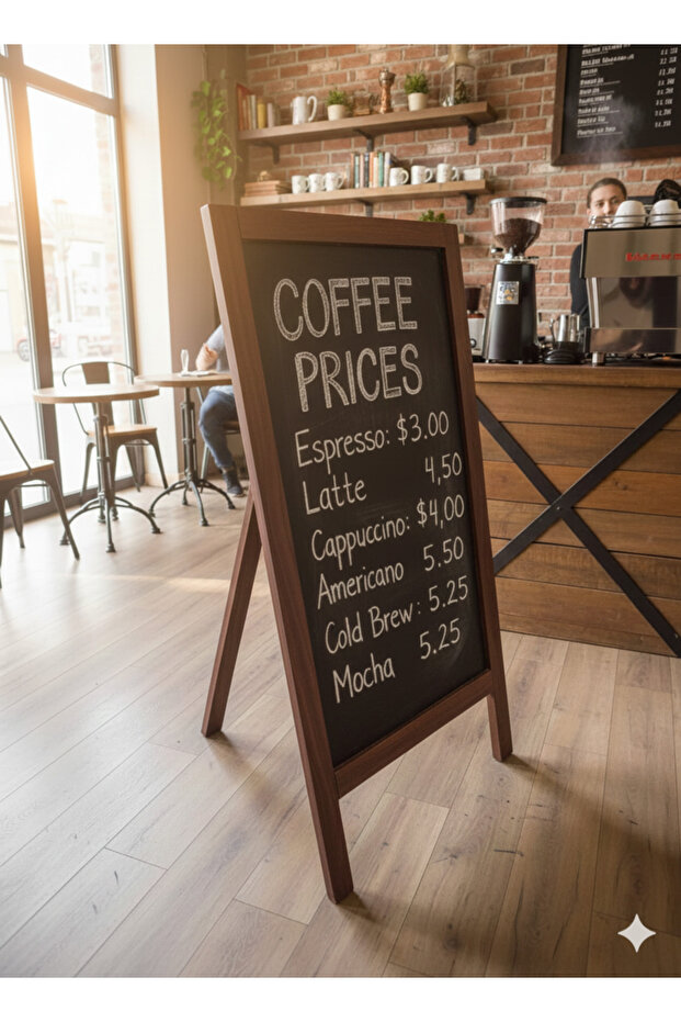 TEK AYAKLI MENÜ PANOSU - 2