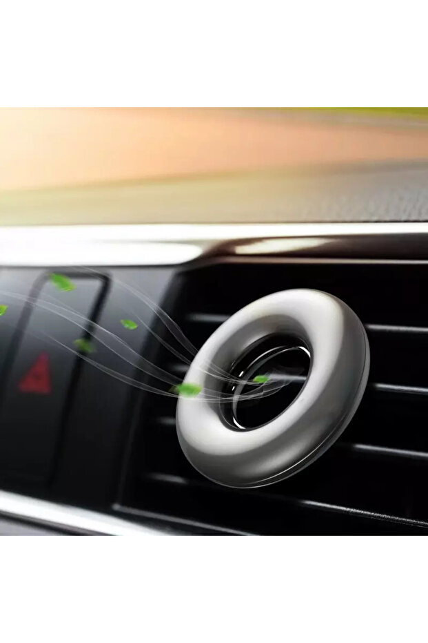 Ring-type car perfume diffuser, Gonga® Silver - 3