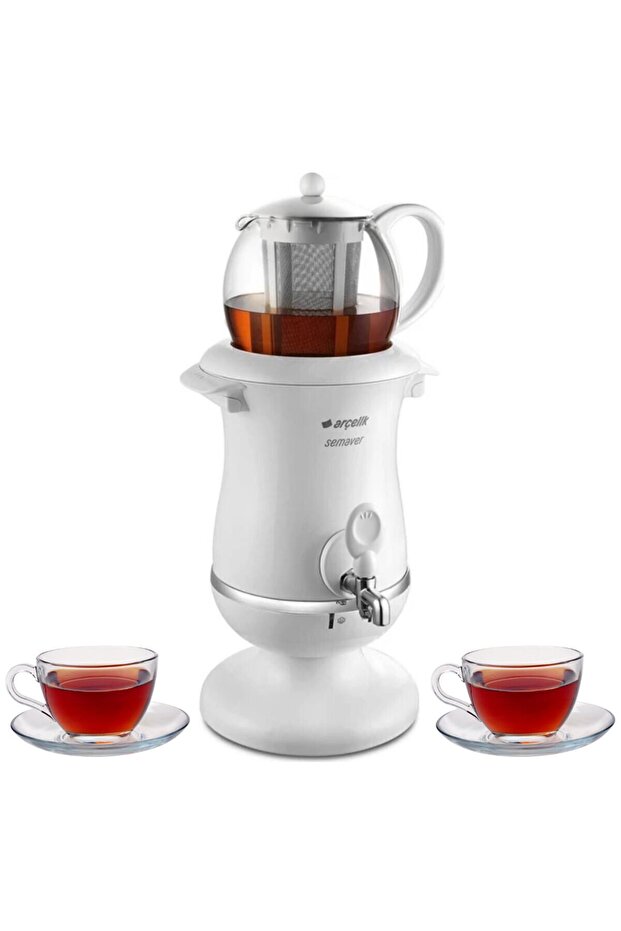 Elektrikli Semaver Beyaz - 1