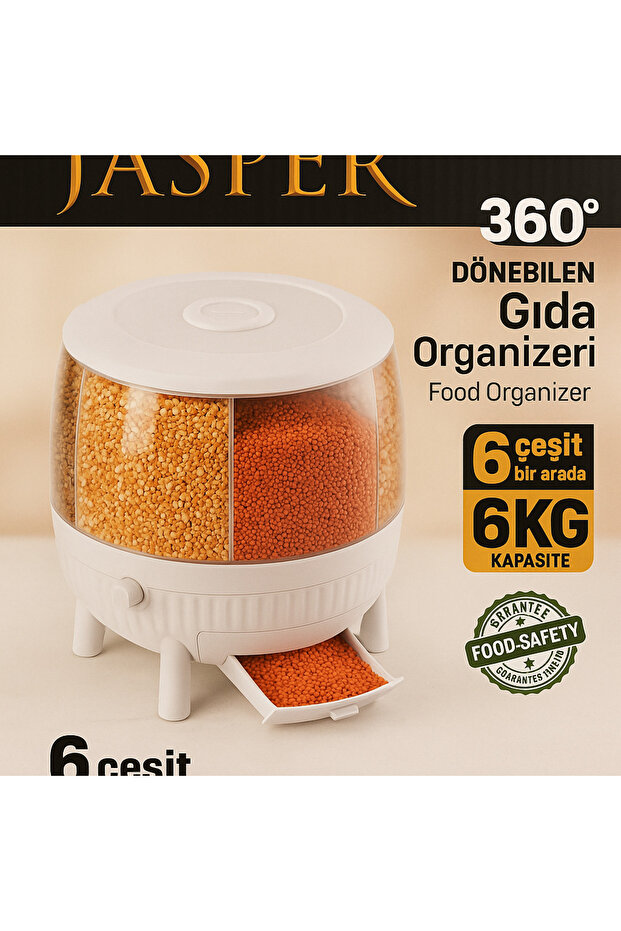 360° Dönebilen Gıda Organizeri - 3