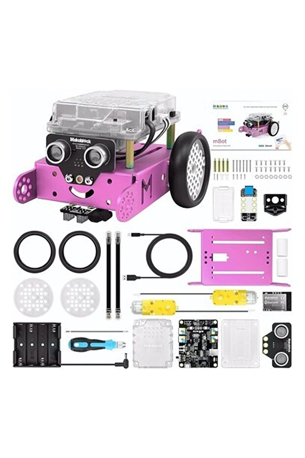 Mbot Robot Kiti, Stem Projeleri - Pembe - 1