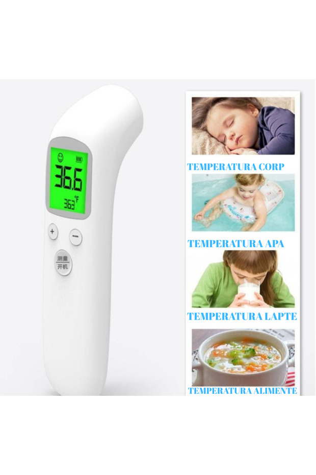 Infrared Thermometer, SARAADA, Accurate, Fast, Measurement in 1 Second, Non-contact, Digital LCD - 7