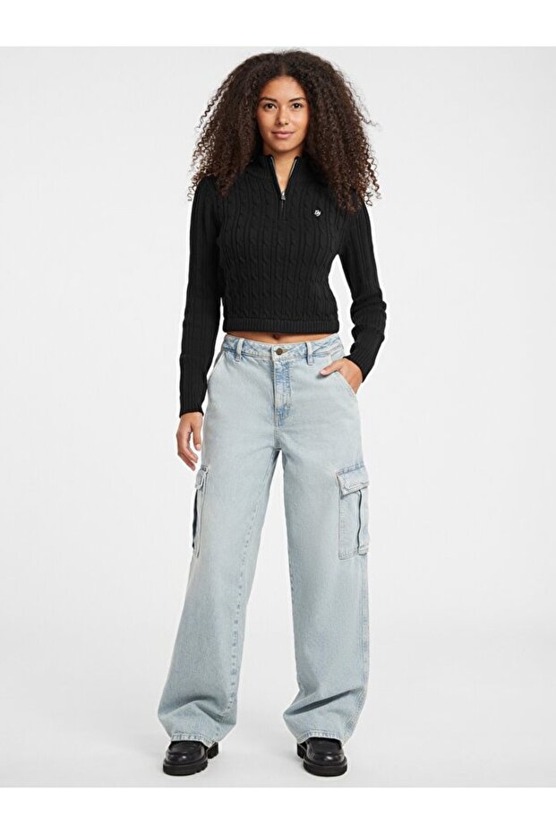 Jeans Kadın Triko - 2