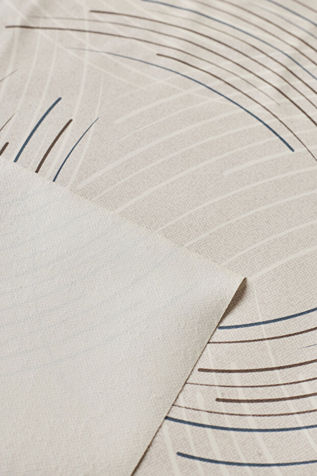 مفرش طاولة سيلفيرا قابل للغسل - 2