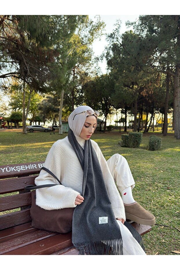 Füme Yün Atkı - 2