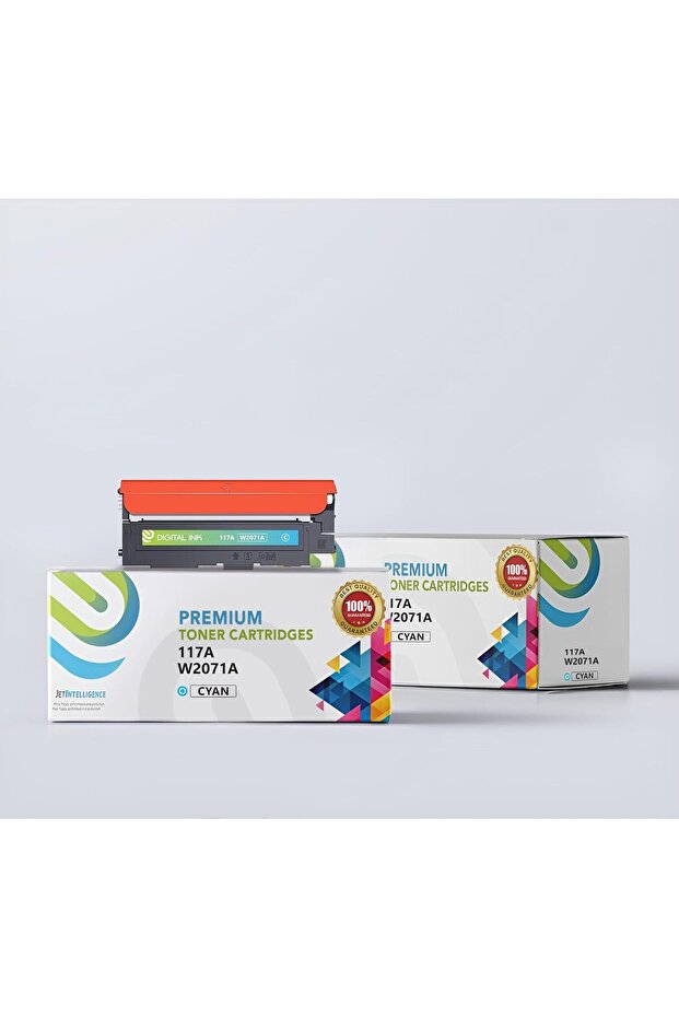 Compatible Toner Cartridge 117A Cyan – Replacement for HP 117A W2071A – 700 Page Yie