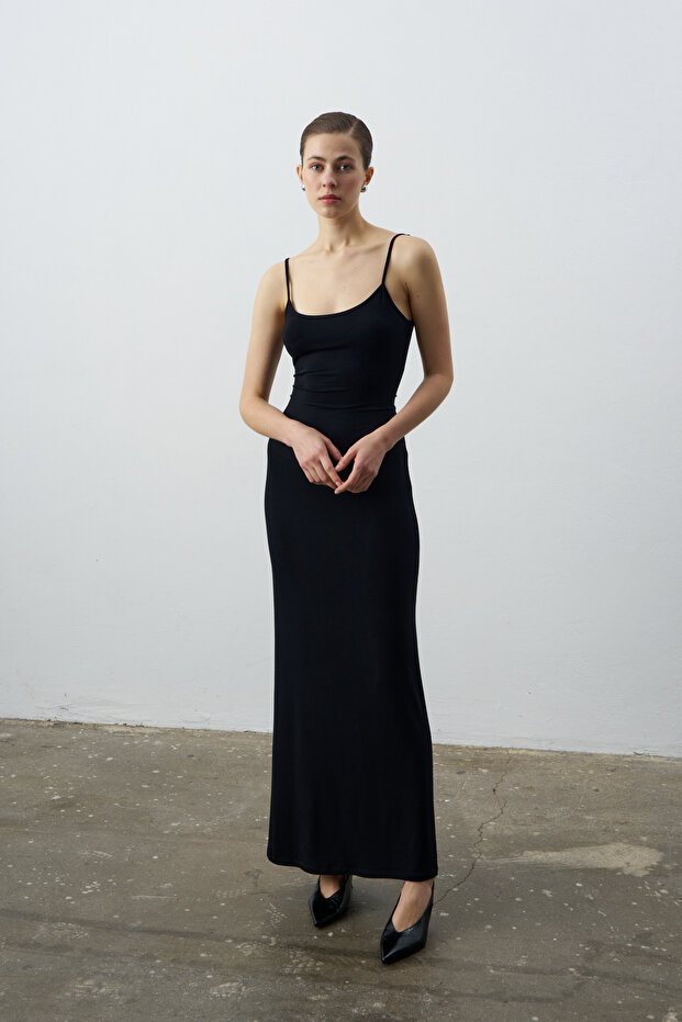 Duru Basic Midi Elbise - 4