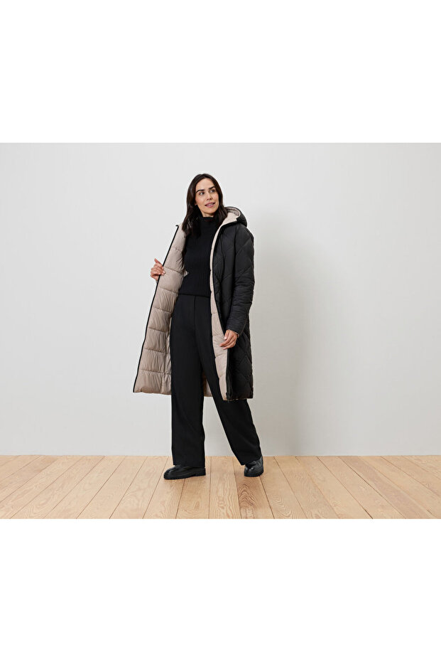 Kadın Manto, Kapitone, Uzun - 1