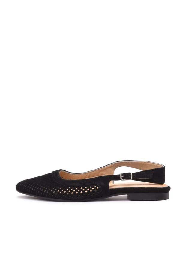 Else Women's Genuine Suede Leather Ballerinas K154-2