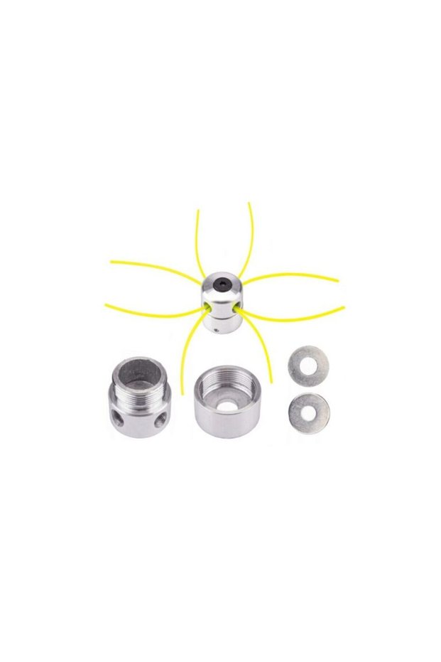 Brushcutter spool, metal, quick release,