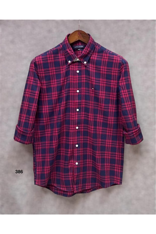 Mens casual checks shirt