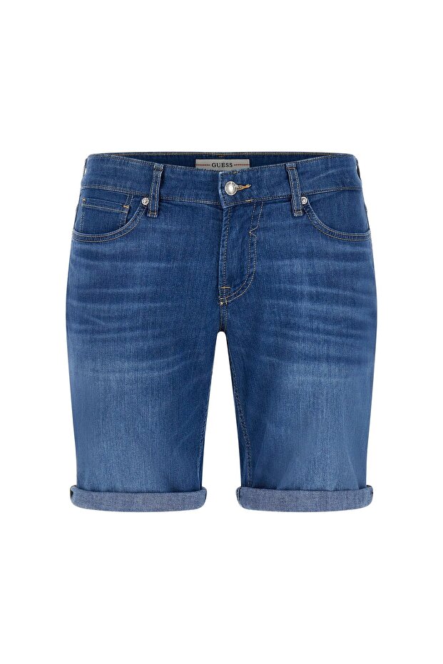 Denim Şort, 36, Renksiz - 7