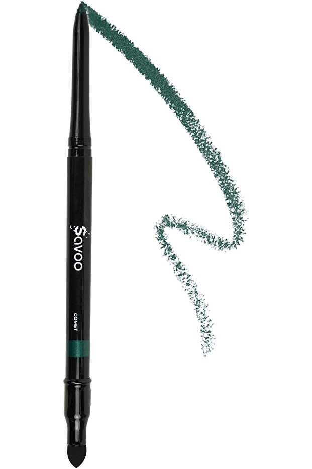 Eye Pencil – Waterproof & Long-Lasting Eyeliner with Blending Sponge (Comet)
