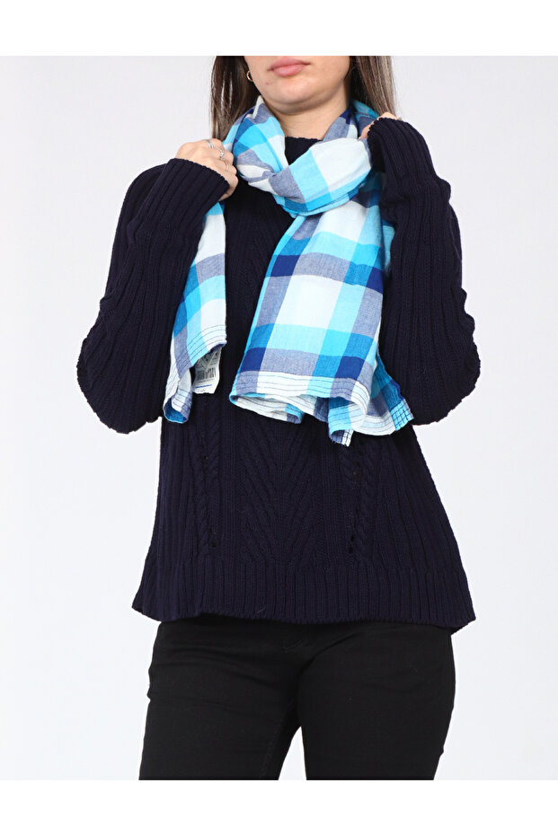 Scarf, Blue - 2
