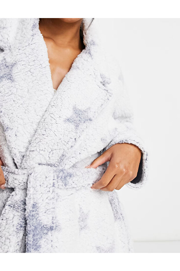 Bathrobe, White - 2