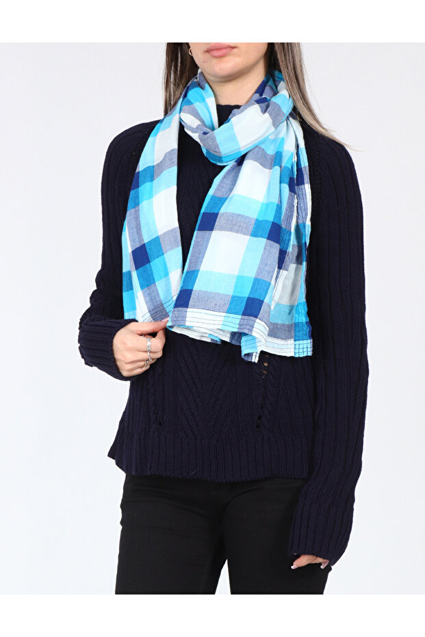 Scarf, Blue - 1