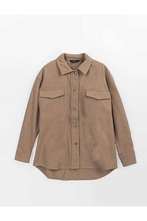 Jacket, Brown - 1