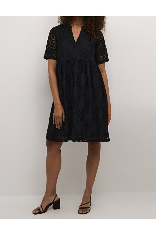 Rochie scurta, Negru - 2
