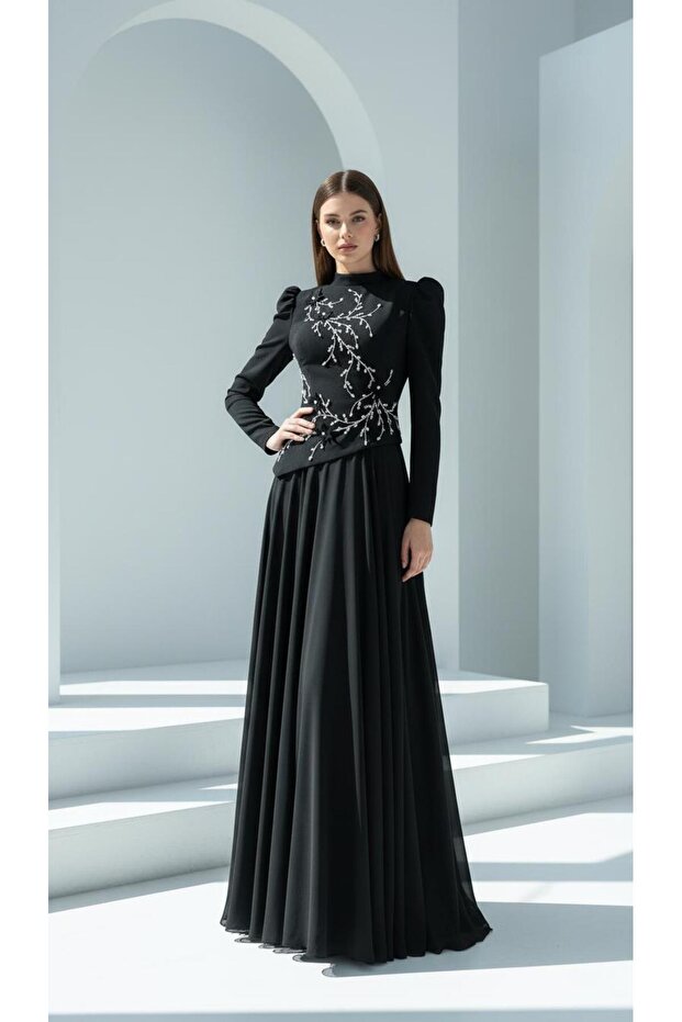 Queen Abiye Siyah - 1