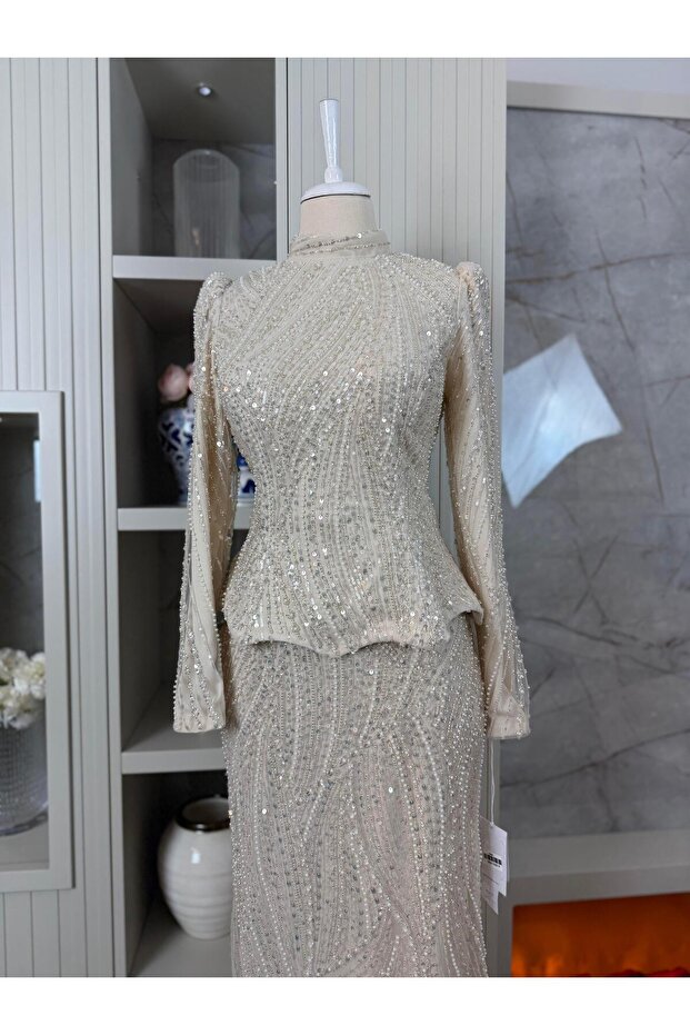 İsabella Abiye Bej - 6