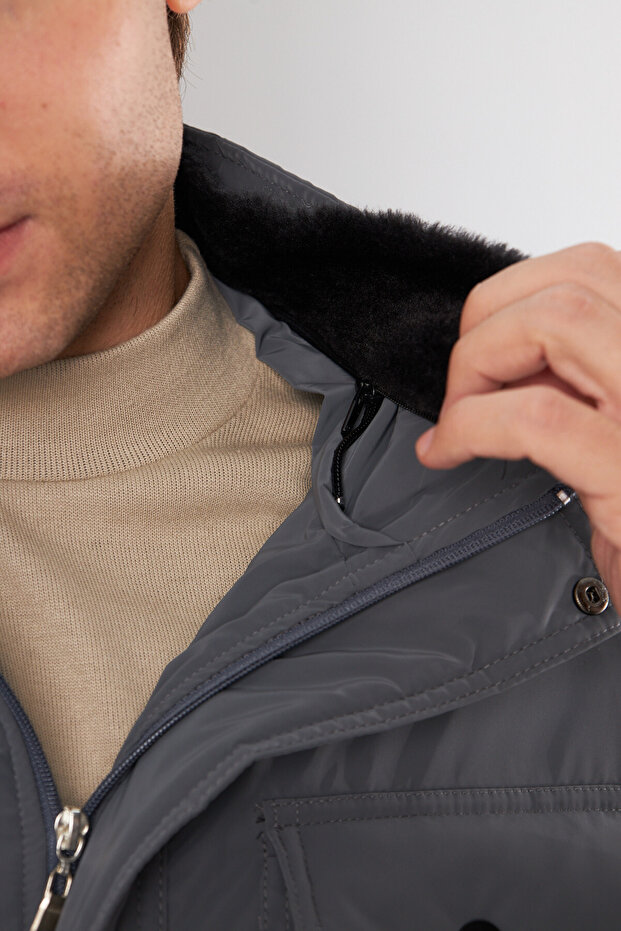 Yaka Kürklü Nova Kışlık Mont - 7