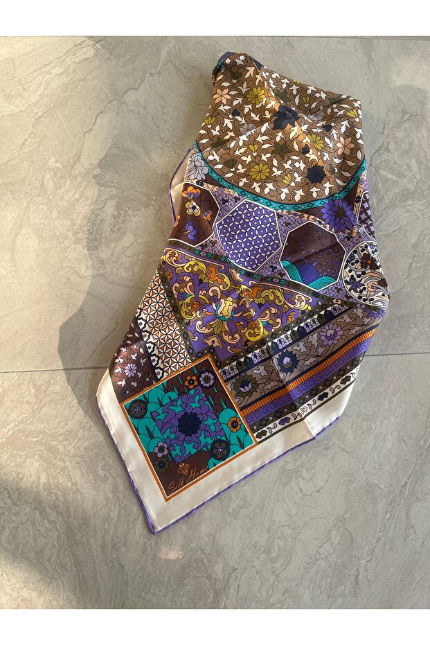 Twill İpek Eşarp - 3