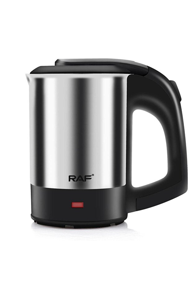 RAF 500ML Stainless Steel Travel Kettle – Portable Mini Boiler with Auto-Off & 2 Cups