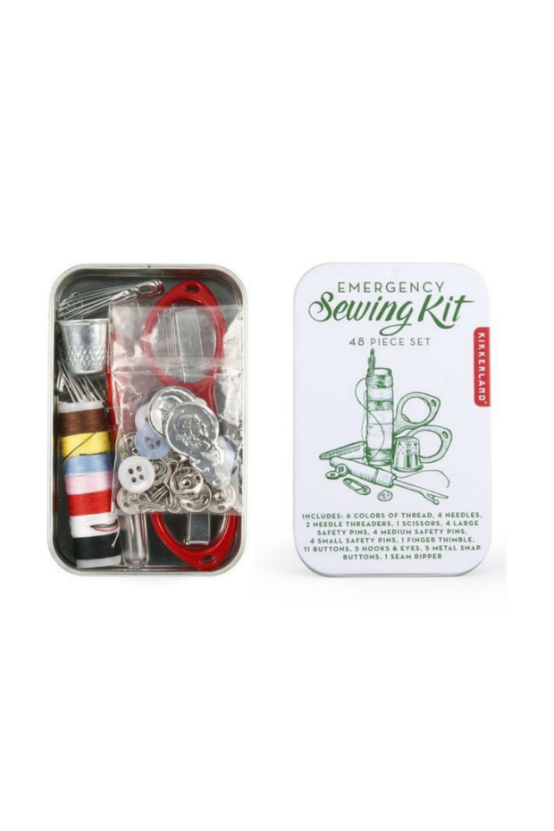 Sewing Kit in Metal Box