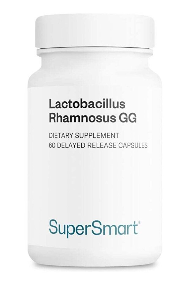 Lactobacillus Rhamnosus GG 100 mg - 10 Billion CFU - 60 DR Capsules