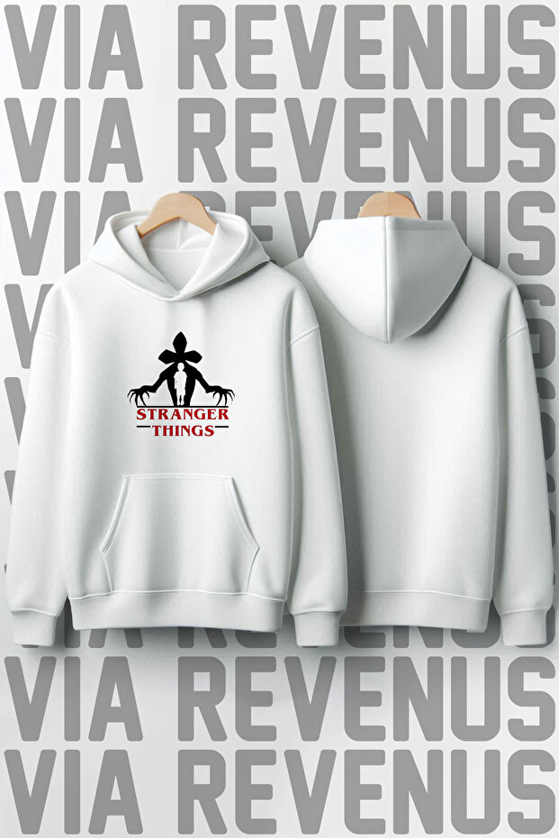 Stranger Things 100% Cotton Premium Quality Hooded Sweatshirt