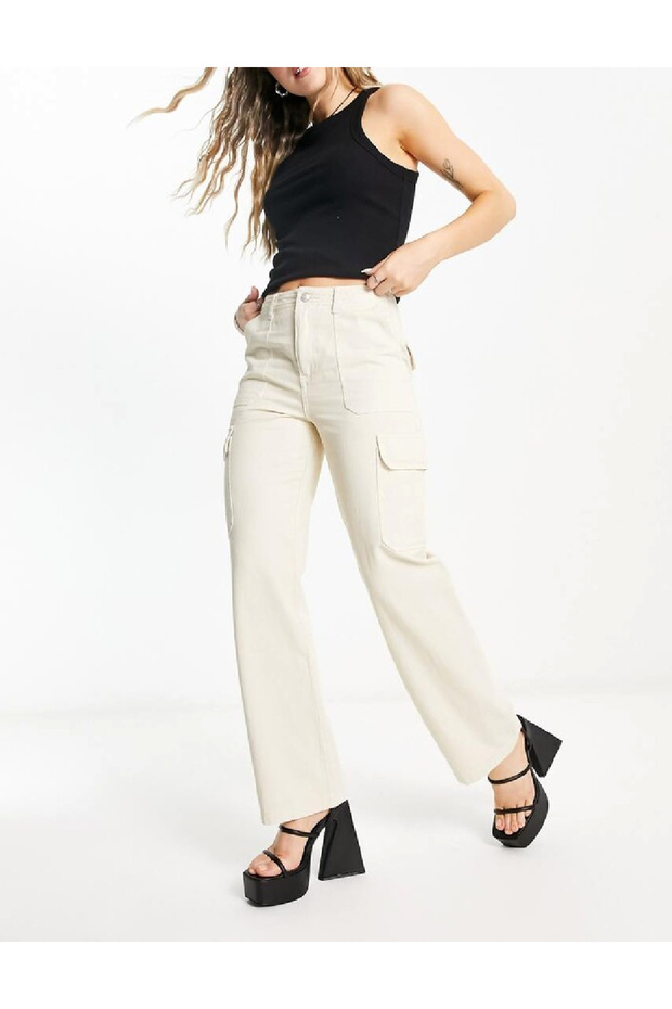 Pantaloni, Crem - 1