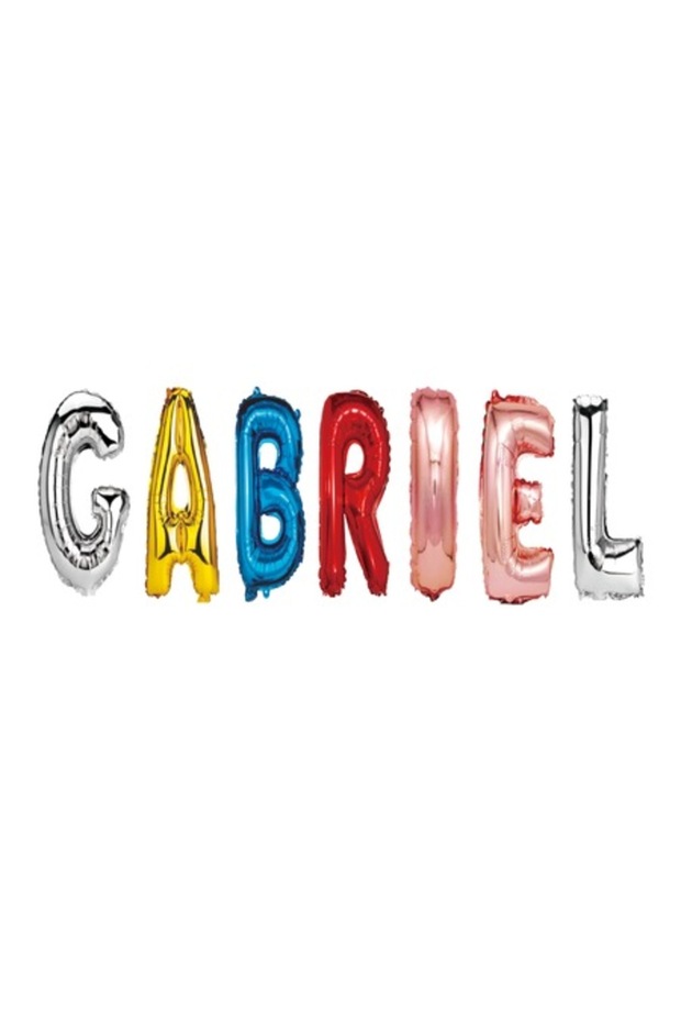 Set baloane „Gabriel”, multicolore, 40 cm - 1
