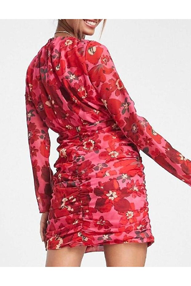 Rochie scurta, Roz - 2