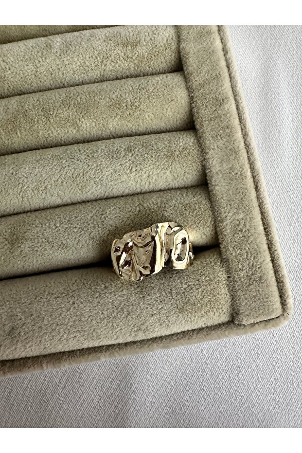 خاتم ذهبي مجعد - 2