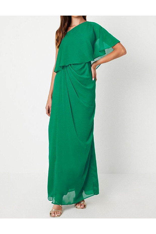 Rochie lunga, Verde - 1