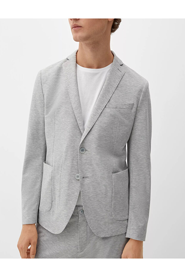 Jacket, Grey - 1