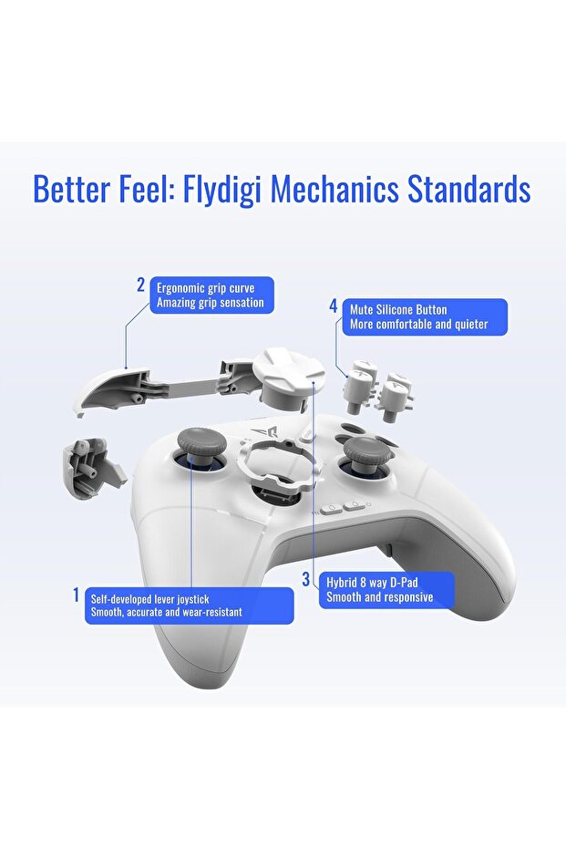 جهاز تحكم الألعاب فلاي ديجي ديري وولف 3 - 5