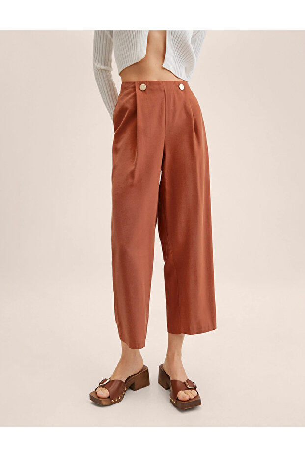 Pants, Brown - 2