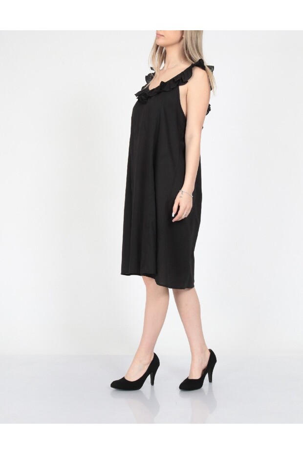 Rochie scurta, Negru - 2